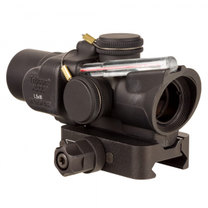 Trijicon ACOG 1.5x16S Low Height Dual Illum Red Ring /2 MOA Center Dot Riflescope w/Q-LOC Mount TA44-C-400331 - Trijicon