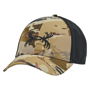 Under Armour Outdoor Antler Trucker Hat Barren Camo/Black OSFM 1372352-989001 - Under Armour