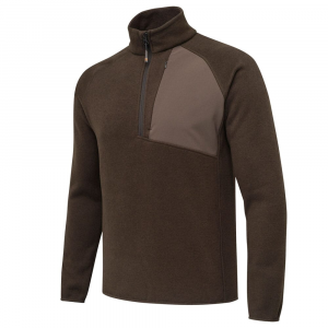 Beretta Abisko Half Zip Fleece Brown Bark X Large P3152T231308AAXL