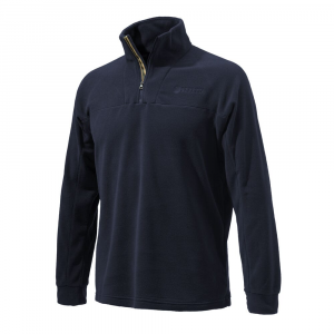 Beretta Half-Zip Fleece Navy Small P3311T14340539S