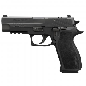 Sig Sauer P220 Elite Full-Size .45 ACP 4.4" Bbl Optics Ready Black DA/SA Pistol w/(2) 8rd Steel Mags, E2 Grip & SIGLITE 220R-45-BSE-R2 - Sig Sauer