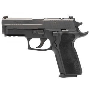 Sig Sauer P229 Elite Compact 9mm 3.9" Bbl Optics Ready Black DA/SA Pistol w/(2) 15rd Steel Mags, E2 Grip & SIGLITE E29R-9-BSE-R2 - Sig Sauer