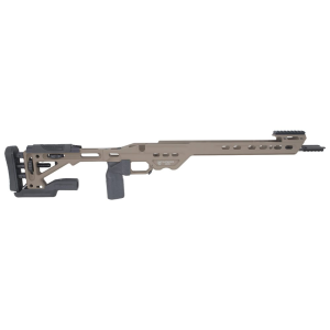 Masterpiece Arms Remington LA RH Flat Dark Earth Competition Chassis COMPCHASSISREMLA-FDE-RH-21 - Masterpiece Arms