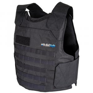 BulletSafe Tactical Bulletproof Vest Level IIIA Size M BS52001B-M - Bulletsafe