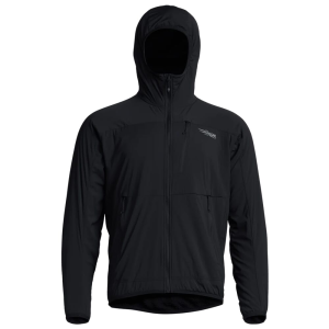 Sitka Gear Ambient 100 Hooded Jacket Sitka Black Large Tall 600410-BK-LT