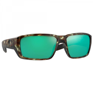 Costa Fantail Pro Matte Wetlands Sunglasses w/Green Mirror 580G Lenses 06S9079-90790760 - Costa Del Mar