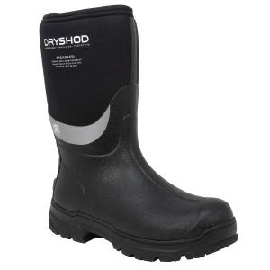 Dryshod Steadyeti Mid Black/Grey Size 7 Boots SYT-MM-BK-M07 - Dryshod