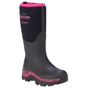 Dryshod Women's Arctic Storm Hi Black/Pink Size 6 Boot ARS-WH-PN-W06 - Dryshod
