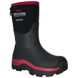 Dryshod Women's Arctic Storm Mid Black/Cranberry Size 7 Boot ARS-WM-CR-W07 - Dryshod