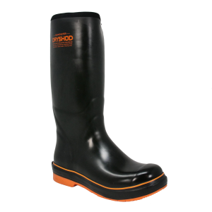 Dryshod SEAMONSTER Black/Orange Size 14 Boots SEA-MH-BK-M14 - Dryshod