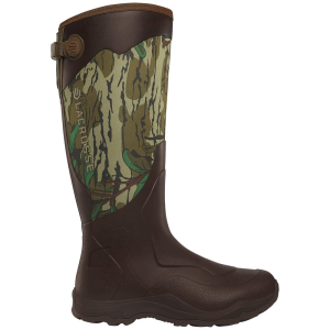 Lacrosse Alpha Agility 17" Mossy Oak Green Leaf Neoprene Boot Sz 15 339073-15 - Lacrosse