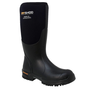 Dryshod Mudcat Hi Black/Orange Size 14 Boots MDC-MH-BK-M14 - Dryshod
