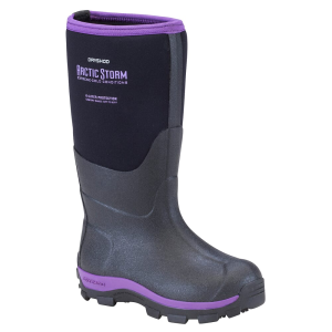 Dryshod Arctic Storm Kids Black/Purple Size 4 Boots ARS-KD-PP-Y04 - Dryshod