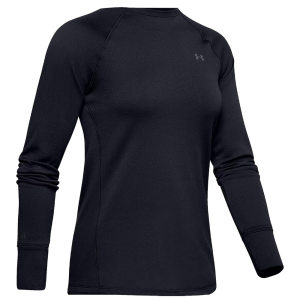 Under Armour Whitetail ColdGear Base Long Sleeve Crew 3.0 Black/Pitch Gray MD 1343320-001004 - Under Armour