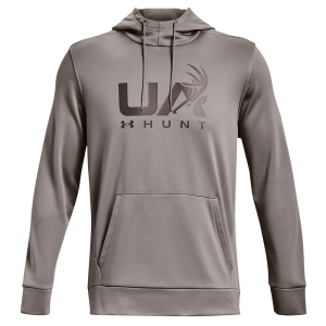 Under Armour Whitetail Armour Fleece Hunt Icon Hoodie Pewter/Fresh Clay 3XL 1375114-294006