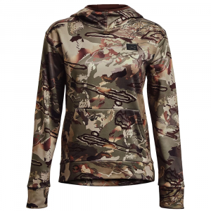 Under Armour Women's Armour Fleece Storm Kangzip Hoodie UA Forest All Season Camo/Black LG 1373285-994001