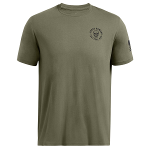 Under Armour Tactical Division Short Sleeve Shirt Marine OD Green 3XL 1386724-390001 - Under Armour