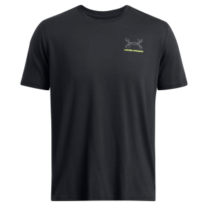 Under Armour Schematic Whitetail Short Sleeve Shirt Black 3XL 1386778-001001 - Under Armour