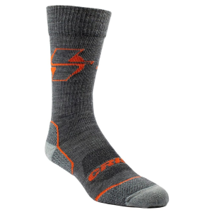 Crispi San Juan Lightweight Charcoal XL Crew Sock 8440-Grey-XL - Crispi