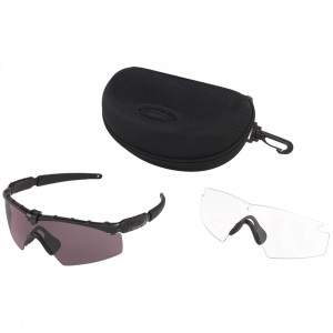 Oakley SI Ballistic M Frame 2.0 Matte Black w/PRIZM Grey and Clear Lens Array OO9213-0632 - Oakley