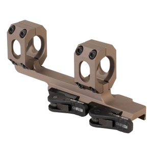 ADM AD-RECON 1" STD Lever FDE Cantilever Scope Mount - American Defense Manufacturing