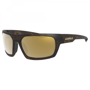 Leupold Packout Matte Tortoise, Bronze Mirror Lens Performance Eyewear 179094 - Leupold