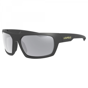 Leupold Packout Matte Black, Shadow Gray Flash Lens Performance Eyewear 179096 - Leupold