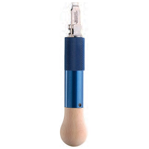 ERATAC Gunsmith Blue Screwdriver w/ 4 Blades Included, Sizes: 4mm, 5mm, 6mm, 8mm, Handle: Nutwood, Housing: Aluminum 00100-0040 - Era-Tac