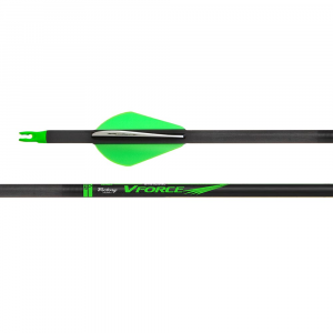 Victory Archery VForce Gamer 250 GPI: 10.8 Fletched Arrow 6pk VFG-250FB-6 - Victory Archery