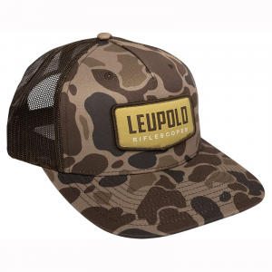 Leupold Duck Camo Trucker Hat Brown 183985 - Leupold