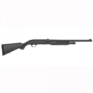 Mossberg 500 Slugster 12ga 24" 1:36" Bbl Black 5+1 Shotgun w/Adj Rifle Sights 56424 - Mossberg