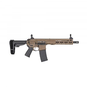 LWRC ICMKII 5.56mm 10" 1/10 1/2x28 Flat Dark Earth Pistol w/SBA3 Brace ICMKIIP5CK10SBA3 - Lwrc International