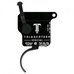 TriggerTech Rem 700 Clone Special Curved Clean Blk/Blk Single Stage Trigger
