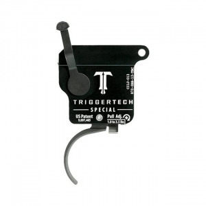 TriggerTech Rem 700 Factory Special Curved Blk/Blk Single Stage Trigger