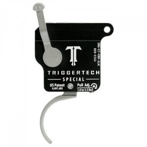TriggerTech Rem 700 Clone Special Curved Clean SS/Blk Single Stage Trigger