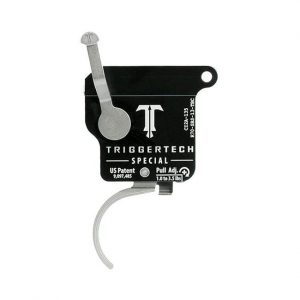 TriggerTech Rem 700 Factory Special Curved SS/Blk Single Stage Trigger