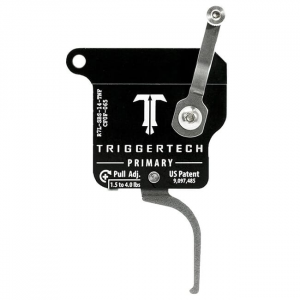 TriggerTech Rem 700 Clone LH Flat Clean SS/Blk Single Stage Trigger