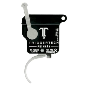TriggerTech Rem 700 Factory Primary Curved SS/Blk Single Stage Trigger