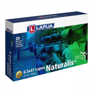 Lapua 140gr Naturalis Solid Box of 20 N316301