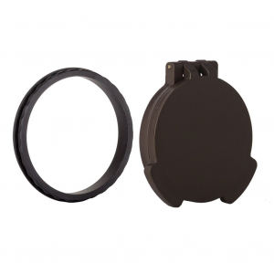 Tenebraex Objective Flip Cover w/ Adapter Ring for 50mm Swarovski, Leica and Vortex Viper Scopes