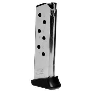 Walther PPKS .380 ACP 7rd Finger Rest Nickel Magazine 2246012