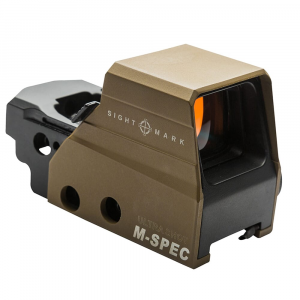 Sightmark Ultra Shot M-Spec 65 MOA Circle Dot Reflex Sight - Dark Earth