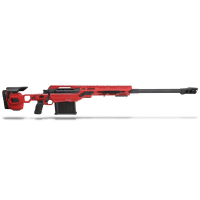 Cadex Defense Tremor .50 BMG 29" 1:15" Bbl 1-14 TPI Hybrid USMC Red/Black Rifle w/Crosshatch Bolt Knob & MX1 Muzzle Brake CDX50-DUAL-50-29-BR40-A2J5N-