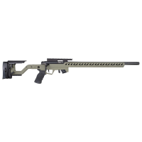 Anschutz 1727F .22 LR 23" Bbl Sage Green Rifle w/5020 2-Stage Trigger AI AT-X Chassis & 30MOA Rail 0A016793AIFR