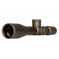 Tangent Theta TT525P Professional Marksman 5-25x56mm Illum 34mm .1 MRAD Adj. Horus Tremor3 Coyote Brown Riflescope 800100-0508