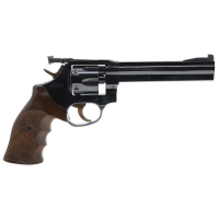 Manurhin MR32 Match Steel .32 S&W Long SA 6" Bbl Blued Revolver JRMR9326SA