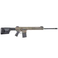 LWRC REPR MKII 6.5 Creedmoor 22" 1:8" 5/8x24 Spiral Fluted Bbl Patriot Brown Side Charge Rifle REPRMKIIR6.5PBCF22SC