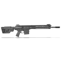 LWRC REPR MKII 7.62mm NATO 16.1" 5/8x24 1:10" Spiral Fluted Bbl Black CA Compliant Rifle REPRMKIIR7BF16SCCAC