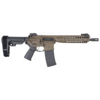 LWRC IC-A5 .300 Blackout 10.5" 1:7" 1/2x28 Bbl Patriot Brown Pistol w/SBA3 Brace ICA5P3PBC10SBA3