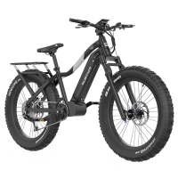 QuietKat Apex Sport VPO Gunmetal Large eBike w/FKA-20633 Pathfinder 48v 16Ah Battery APS-VPO-GUN-19